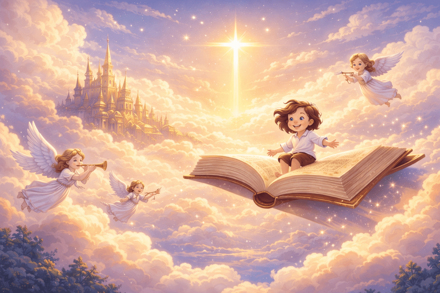 Magical Christian storybook world